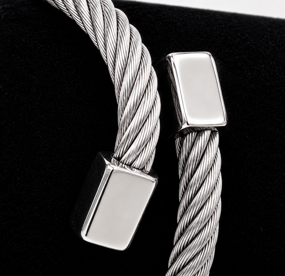 Silver Rope Karra Bracelet