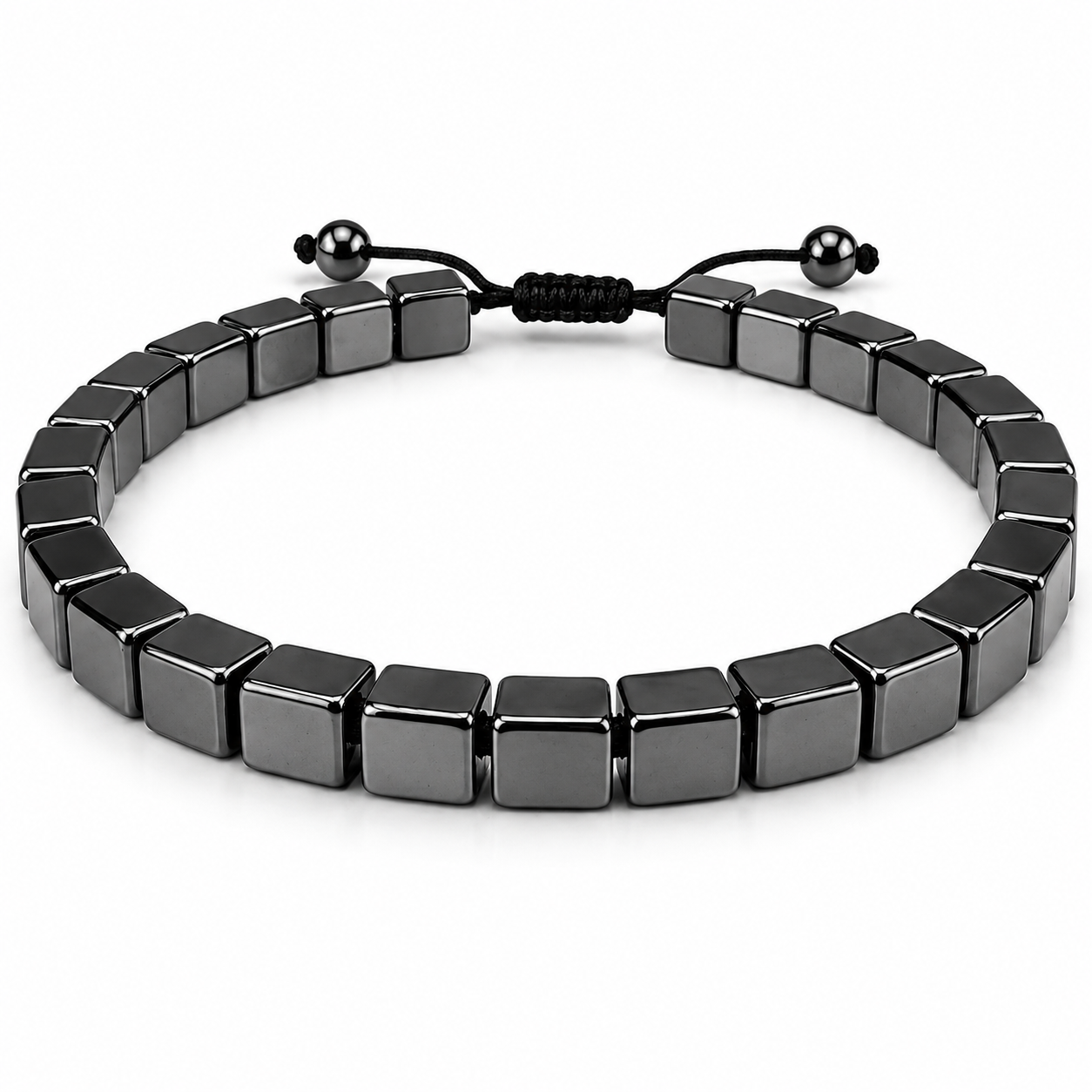 Black brick braclet