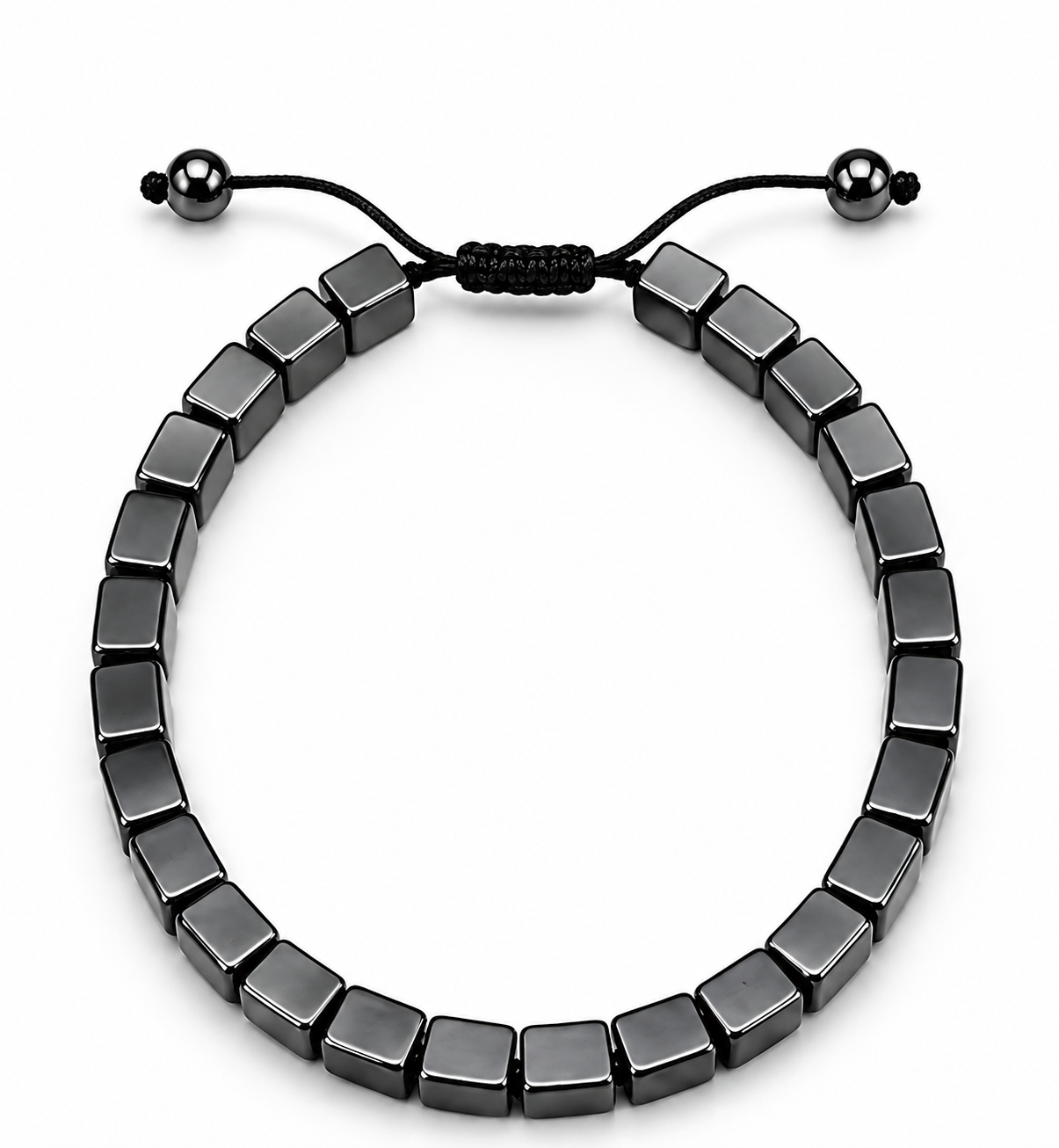Black brick braclet