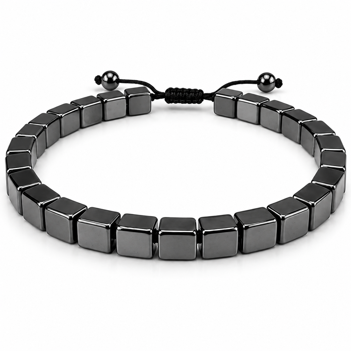 Black brick braclet