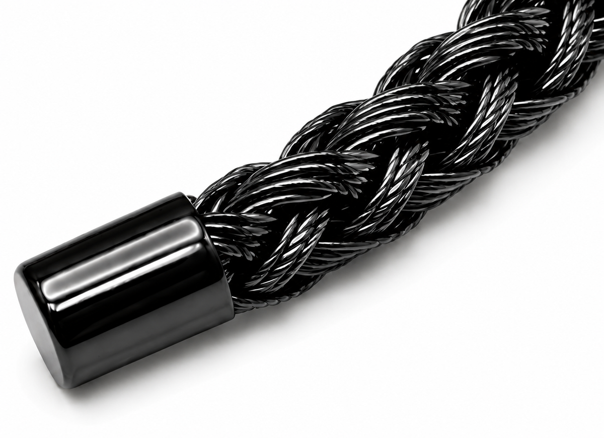 Black Rope Premium Bracelet